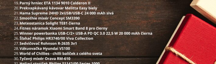 Výhercovia Vianočnej lotérie KOVO GEWIS